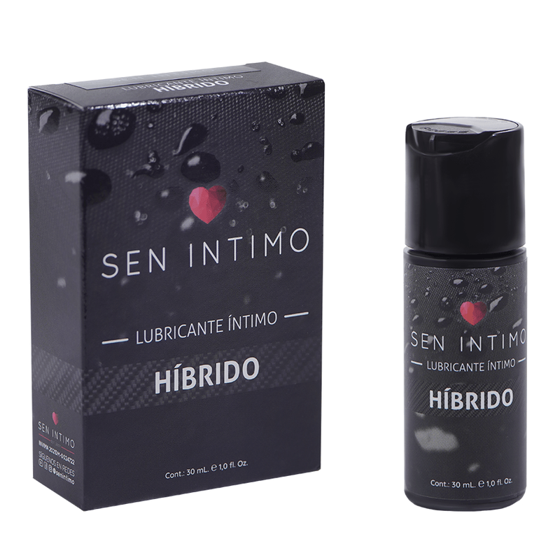 Lubricante Híbrido Sen Íntimo 30ml: Fórmula de Larga Duración a Base de Agua y Silicona