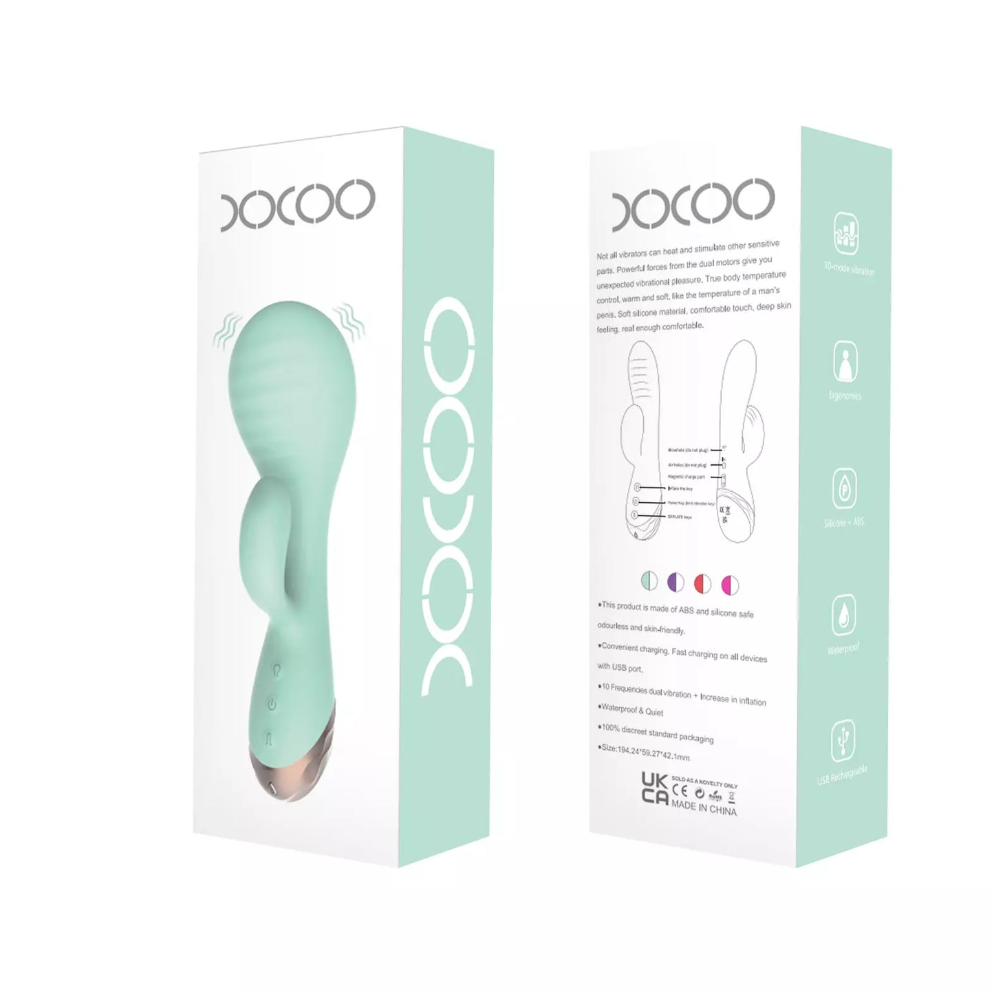 Vibrador Inflable Sensations