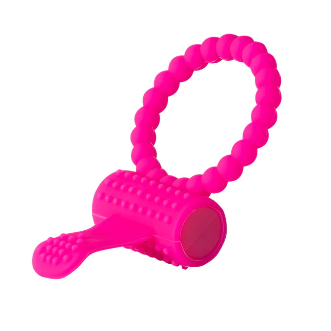 Anillo VIbrador para Pene Con Lengua- Tu Erótica