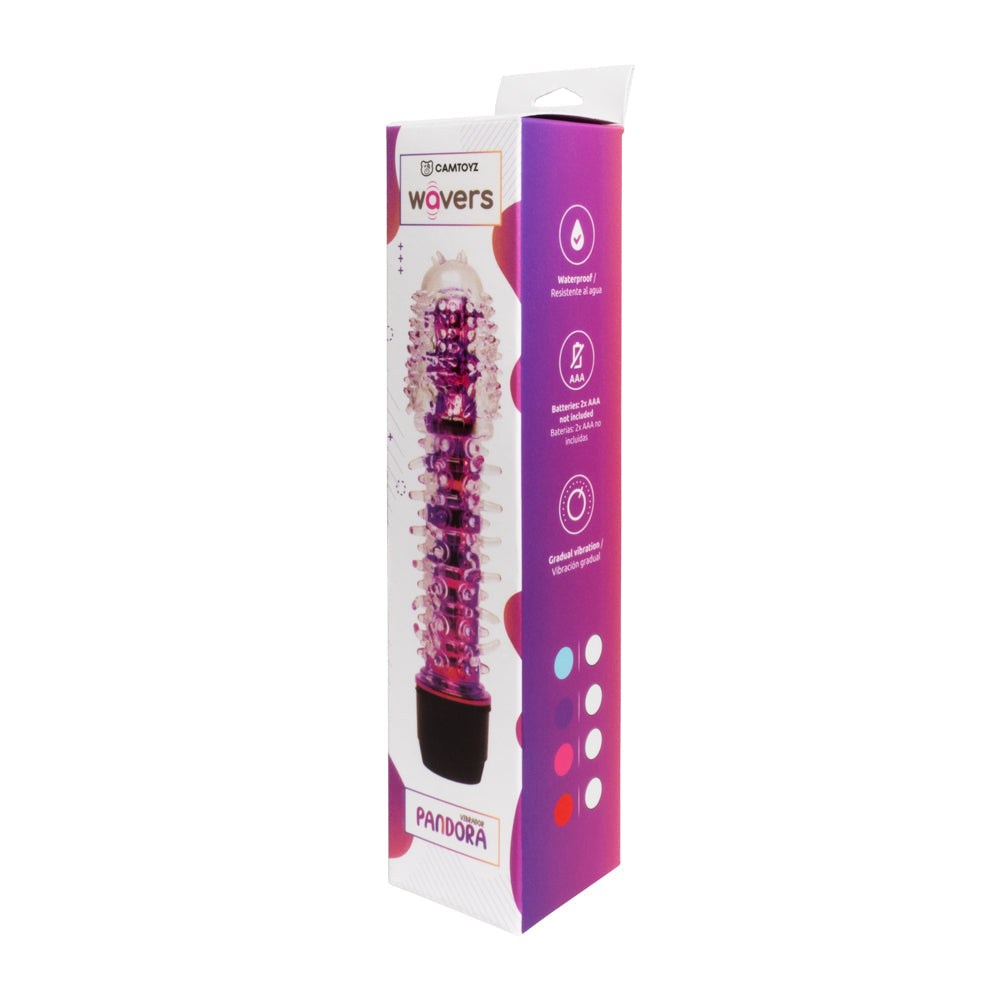 Vibrador Pandora Morado-Vibrador realista-Dildo vibrador
