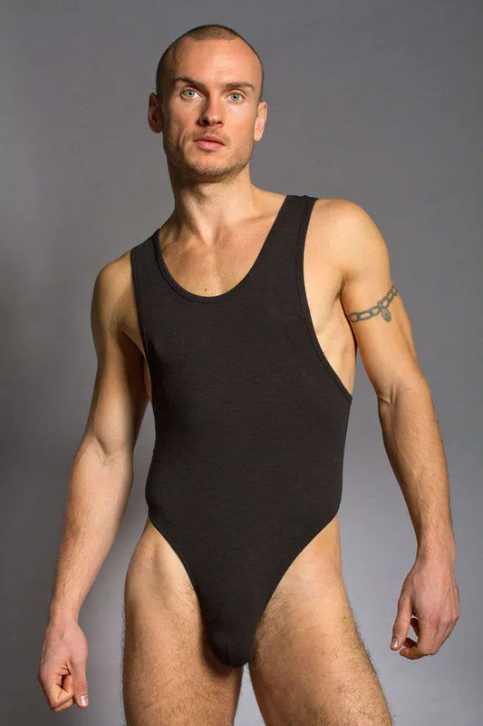 Enterizo para hombre Talla XXL Negro- Tu Erótica