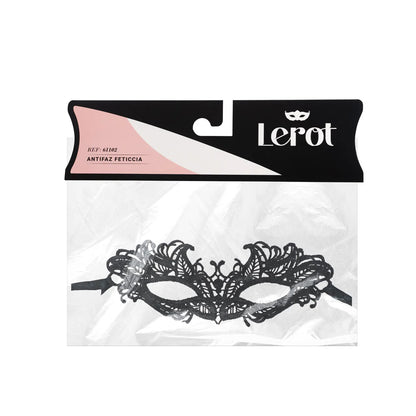 Antifaz Feticcia Lerot Negro Única - Tu Erótica