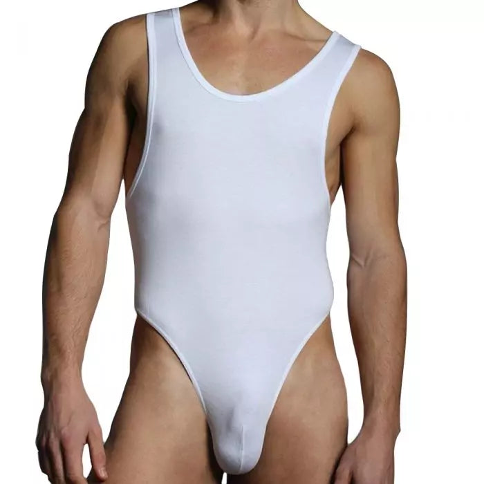 Enterizo para hombre Talla XL blanco- Tu Erótica