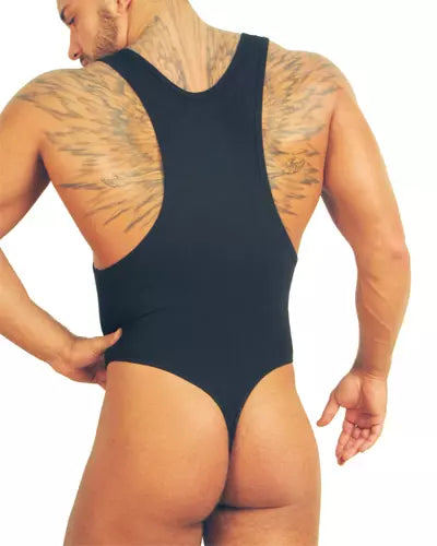 Enterizo para hombre Talla XXL Negro- Tu Erótica