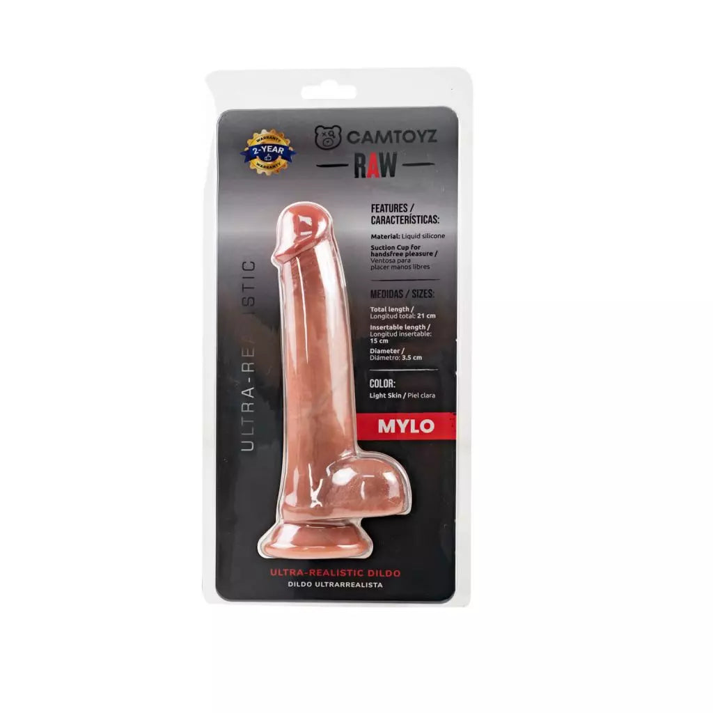 Dildo Realista Mylo 21cm  Camtoys- Tu Erótica