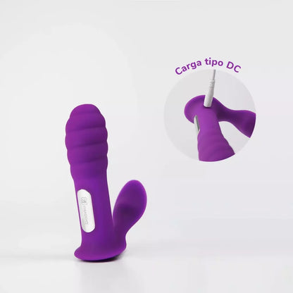 Vibrador Dual con Control por App | Estimulación Punto G y Clítoris