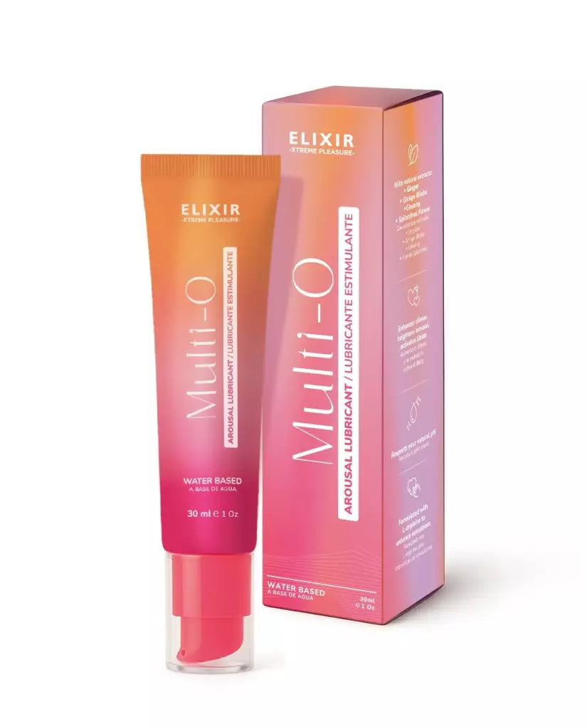 Lubricante Multi-O Elixir: El Placer Vibrante que Buscas