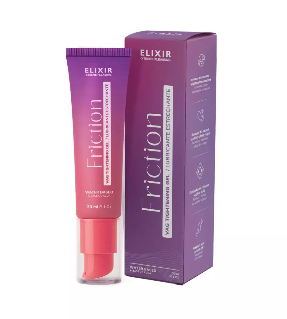 Lubricante Elixir Friction Estrechante 30ml: Intensifica el Contacto y la Sensibilidad
