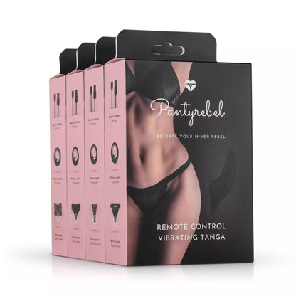 Vibra Panty Pantyrebel: Lencería Vibradora Discreta con Control Remoto y 12 Modos