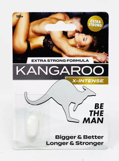 Kangaroo White X Intense: Potenciador de Deseo y Rendimiento de Origen Natural