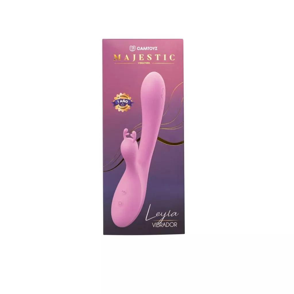 Vibrador Doble Leyla: Doble Asalto de Placer