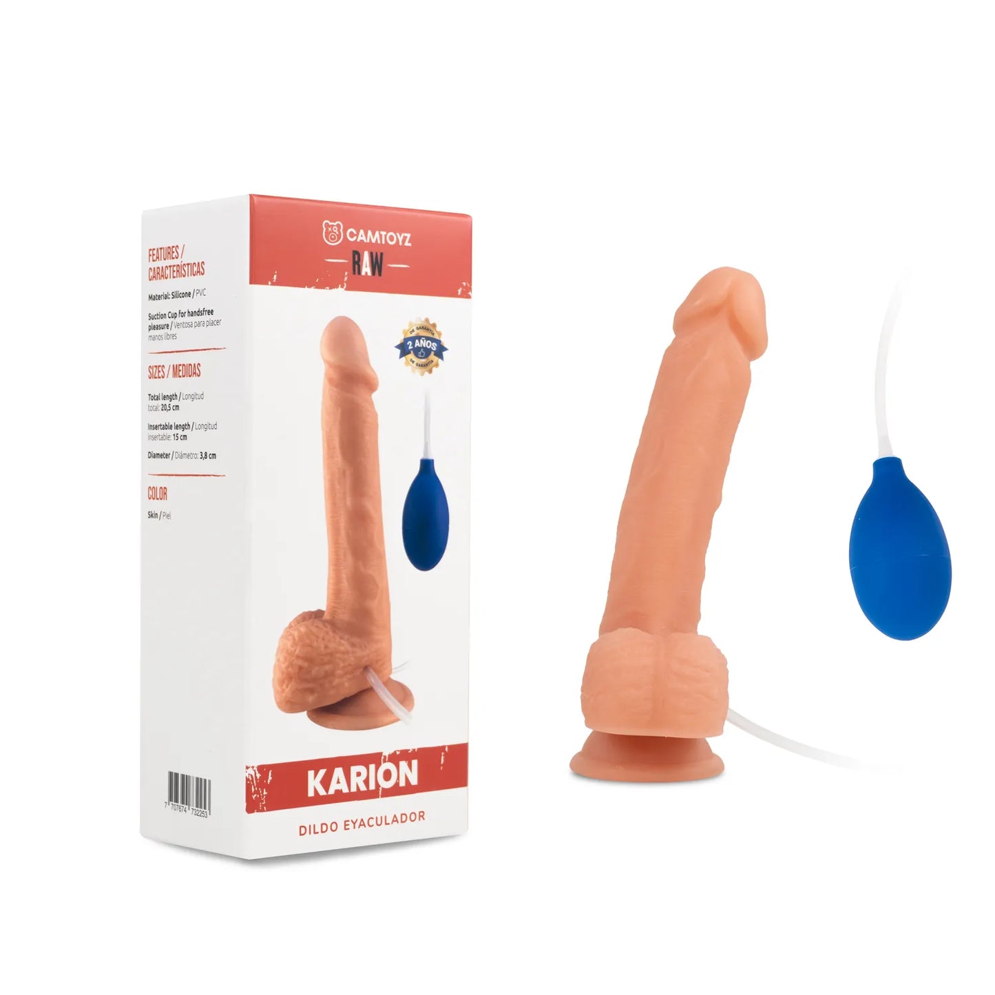 dildo eyaculador - realista - webcam