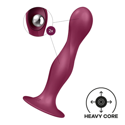 Dildo Double Ball-R Rojo Satisfyer-Dildos