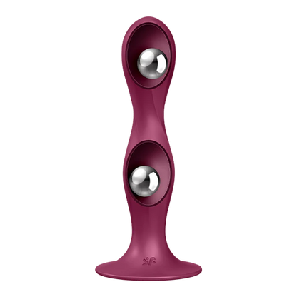 Dildo Double Ball-R Rojo Satisfyer-Dildos