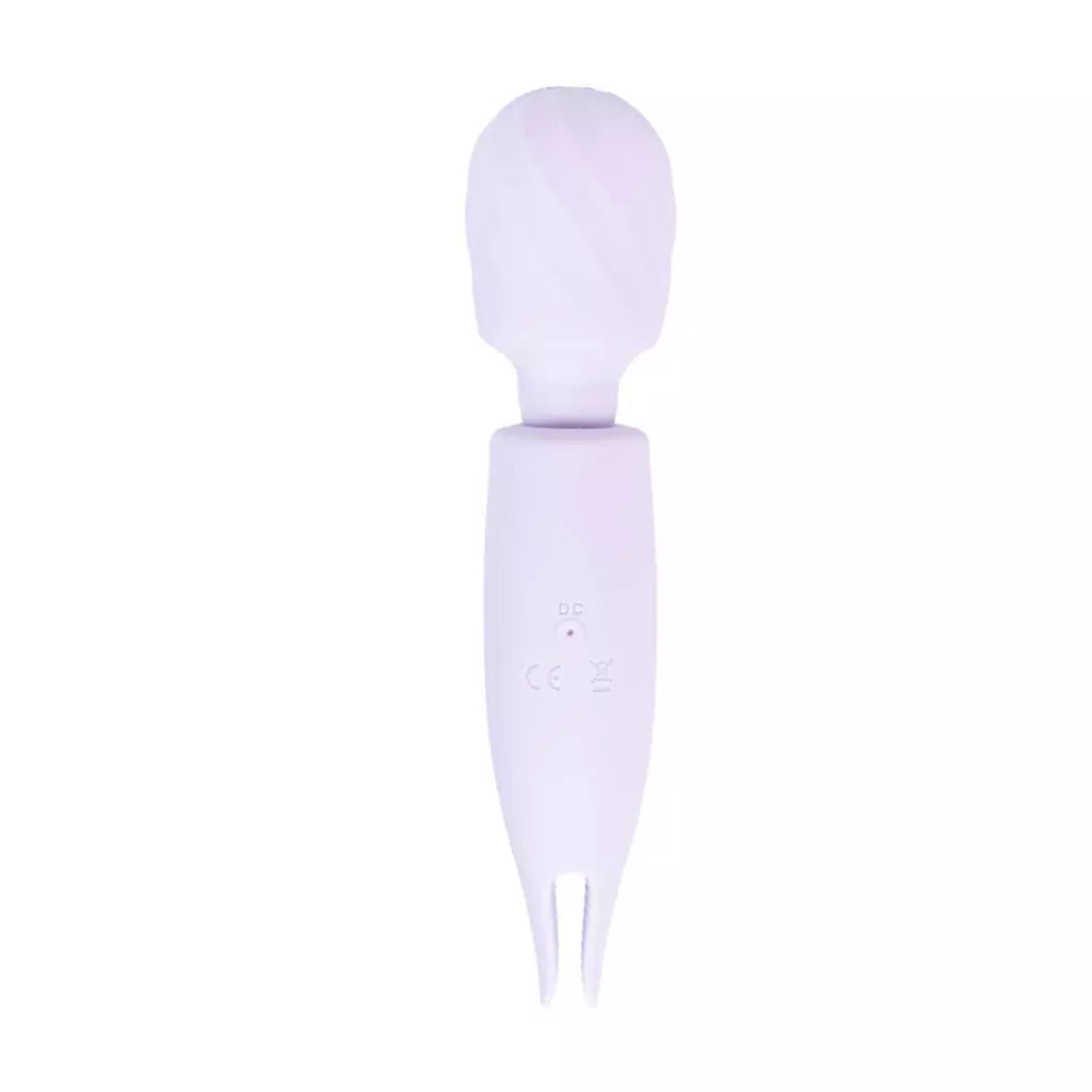 Vibrador Double Wand Camtoyz Majestic – Estimulador de Doble Cabezal y Silicona Médica