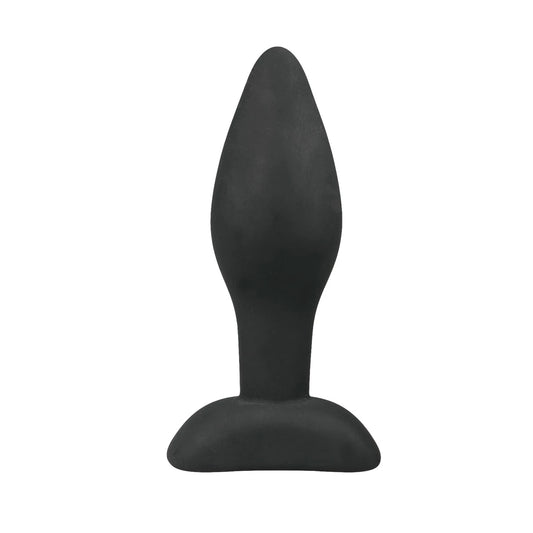 Plug Anal Negro Silicona Easy Toys- Tu Erótica