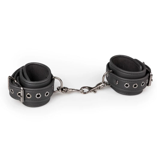Esposas Wrist Cuffs Easy Toys Negras- Tu Erótica