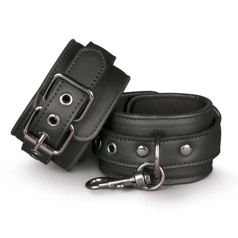 Esposas Wrist Cuffs Easy Toys Negras- Tu Erótica
