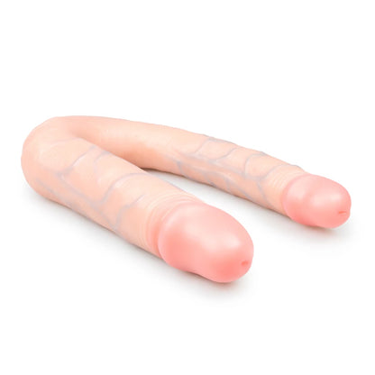 Dildo Doble Pvc 17 cm Easy Toys- Tu Erótica