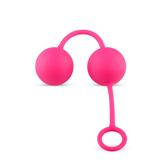 Bolas Kegel Rosadas en Silicona para Ejercicio Pélvico- Tu Erótica