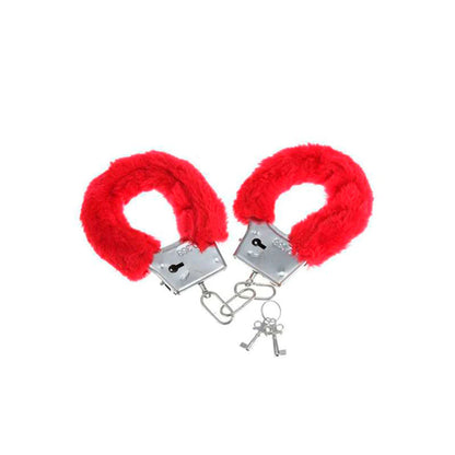 esposas-peluche-metal-rojo