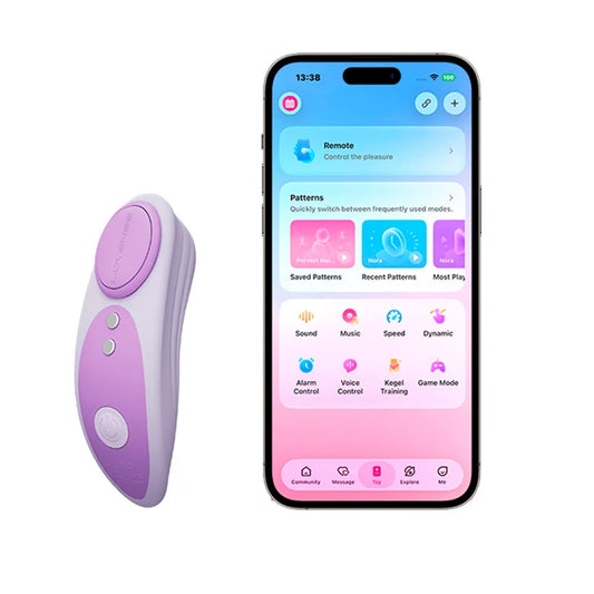 Lovense Ferri Reseve | Vibrador de Clítoris Magnético Discreto con App y 3.5 Horas de Uso
