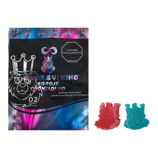 Gummies Concha Vi-King – Gominolas Estimulantes para la Intimidad 2 unidades
