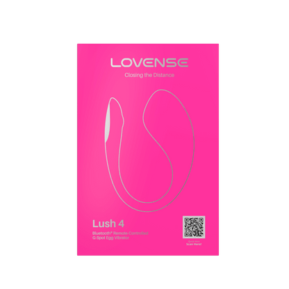 Lovense Lush 4: Vibrador Interno con Carga Rápida | Perfecto para Juego Secreto
