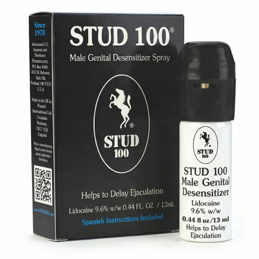 Stud 100 Spray Retardante: MÁXIMA DURACIÓN Garantizada | El Spray MÁS VENDIDO y CONFIABLE para tu Intimidad