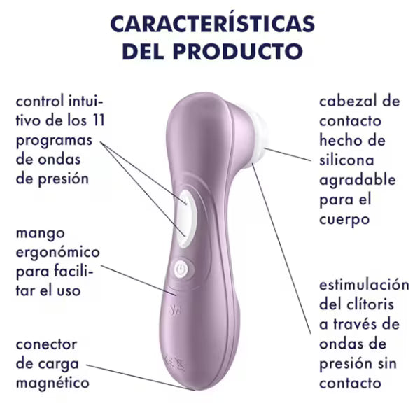 Succionador Satisfyer Pro 2 Air Pulse: El Placer Preciso de los Orgasmos Múltiples.