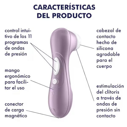 Succionador Satisfyer Pro 2 Air Pulse: El Placer Preciso de los Orgasmos Múltiples.