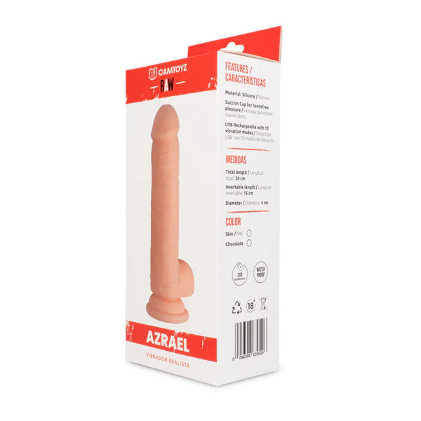 Dildo vibrador realista camtoyz-Vibrador realista