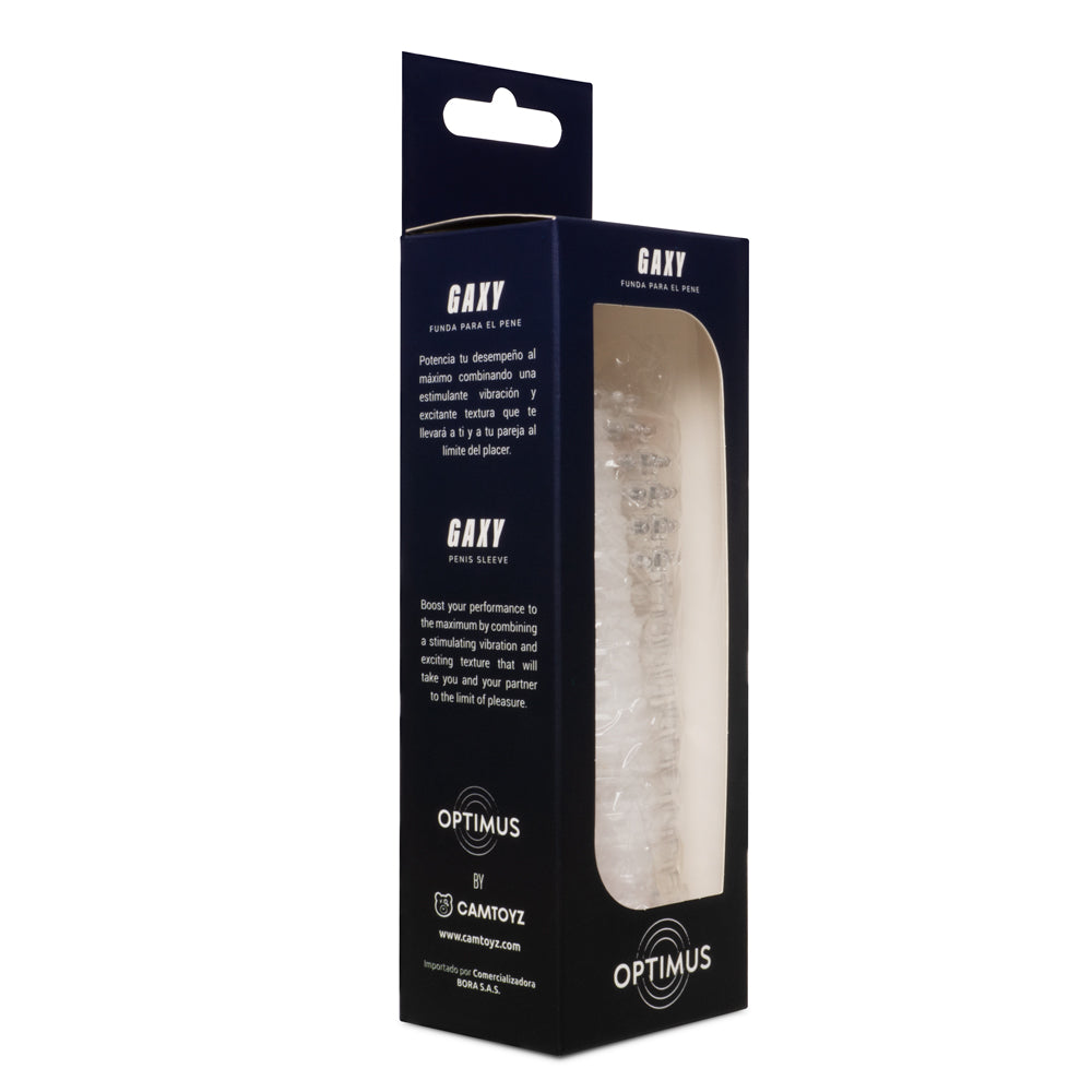 Funda para Pene Gaxy Texturizada: Textura Deliciosa y Exploración Dual para tu Intimidad.