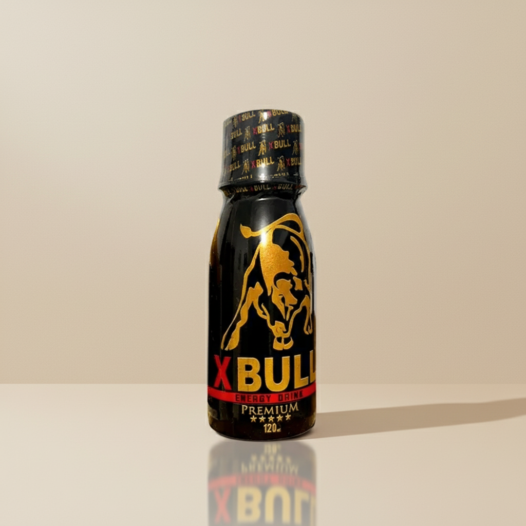 Energizante sexual SCX Bull líquido beige, boutique sensual TuErótica Bogotá