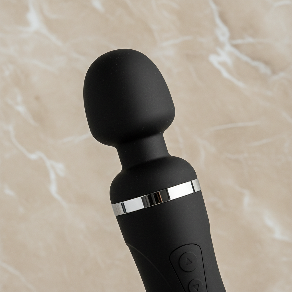 Detalle cabezal flexible Lovense Domi 2, silicona premium suave, vibrador potente, sex shop TuErótica Colombia