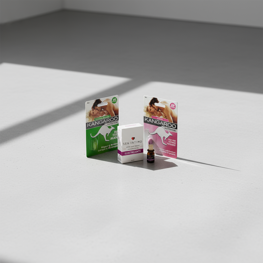 Combo Kangaroo potenciadores naturales hombre mujer, tienda erótica elegante TuErótica Colombia