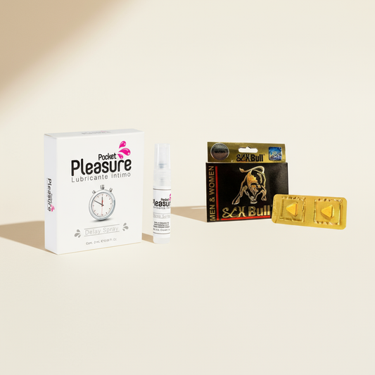 Retardante y energizante sexual kit minimalista - TuErótica.com