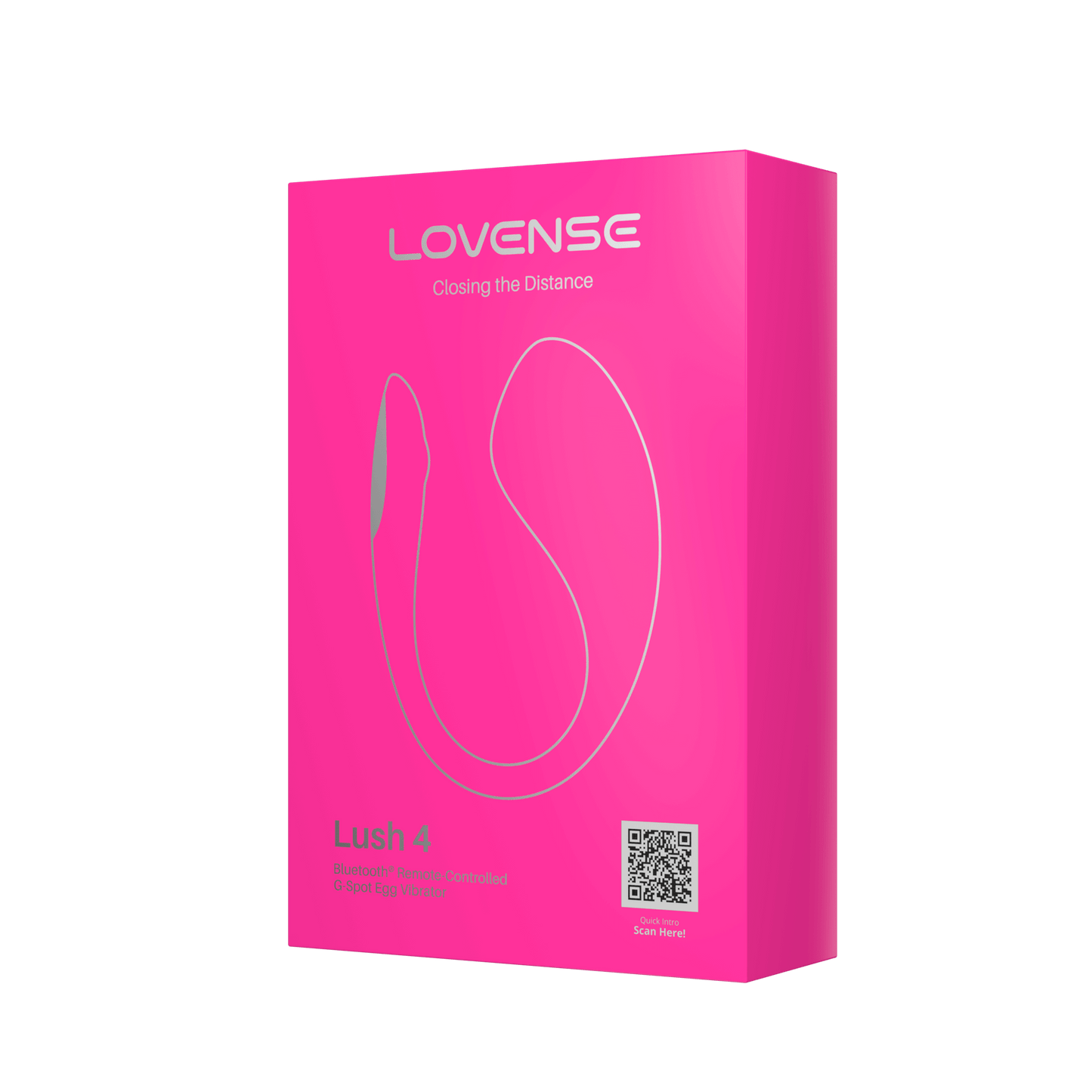 Lovense Lush 4: Vibrador Interno con Carga Rápida | Perfecto para Juego Secreto