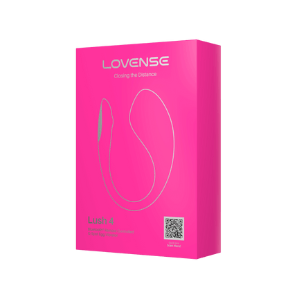Lovense Lush 4: Vibrador Interno con Carga Rápida | Perfecto para Juego Secreto