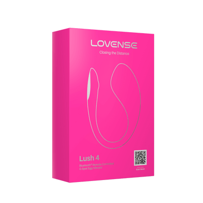 Lovense Lush 4: Vibrador Interno con Carga Rápida | Perfecto para Juego Secreto