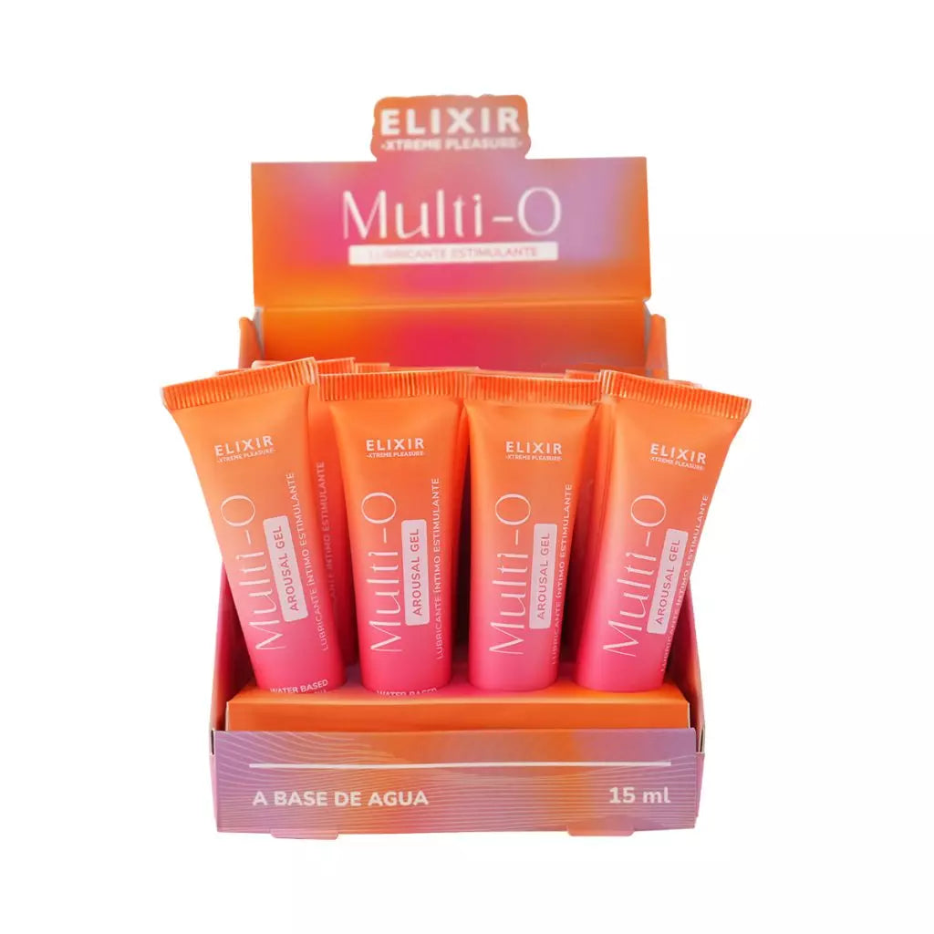 Lubricante con sensación multiorgasmica Multi-O Elixir 15ml