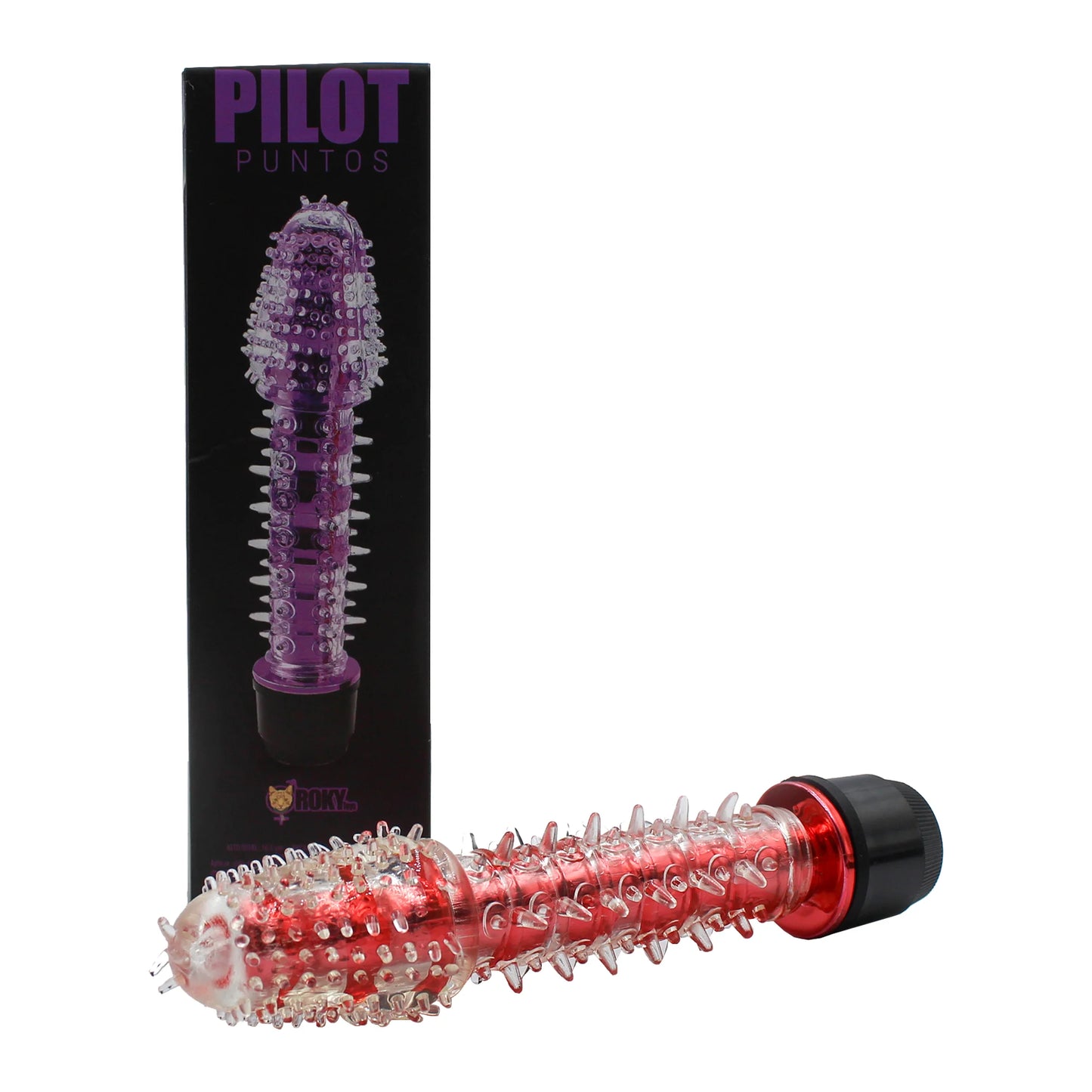 Vibrador Pilot Puntos Bad Rabbit – Estimulador Compacto con Textura de Puntos