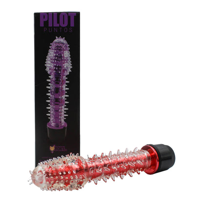 Vibrador Pilot Puntos Bad Rabbit – Estimulador Compacto con Textura de Puntos
