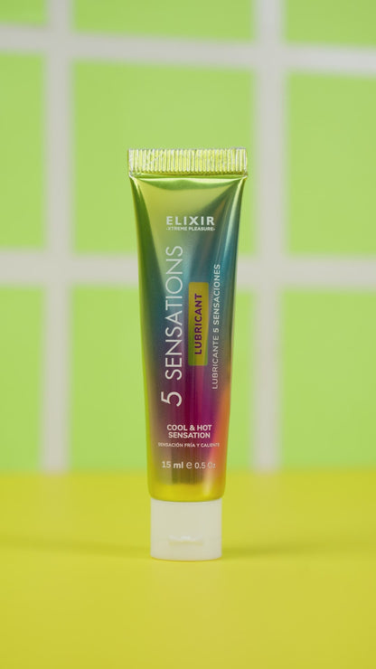 Lubricante Íntimo Elixir 5 Sensaciones: El Viaje Sensorial que Nutre tu Placer.