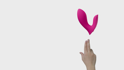 Lovense Flexer: Vibrador Doble para Punto G y Clítoris, Placer Dual y Conexión en Pareja.