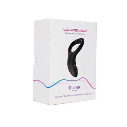 Lovense Diamo: Anillo Vibrador para el Pene, Firmeza Prolongada y Placer Dual en Pareja con Control Remoto.