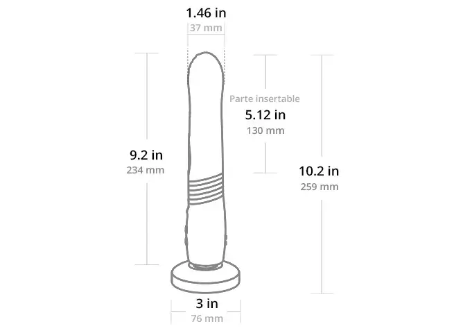 Lovense Gravity: Vibrador de Empuje Automático, Penetración Realista y Control Íntimo Global.