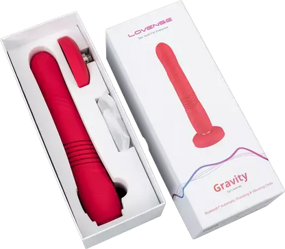 Lovense Gravity: Vibrador de Empuje Automático, Penetración Realista y Control Íntimo Global.