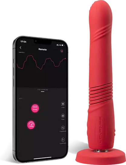 Lovense Gravity: Vibrador de Empuje Automático, Penetración Realista y Control Íntimo Global.