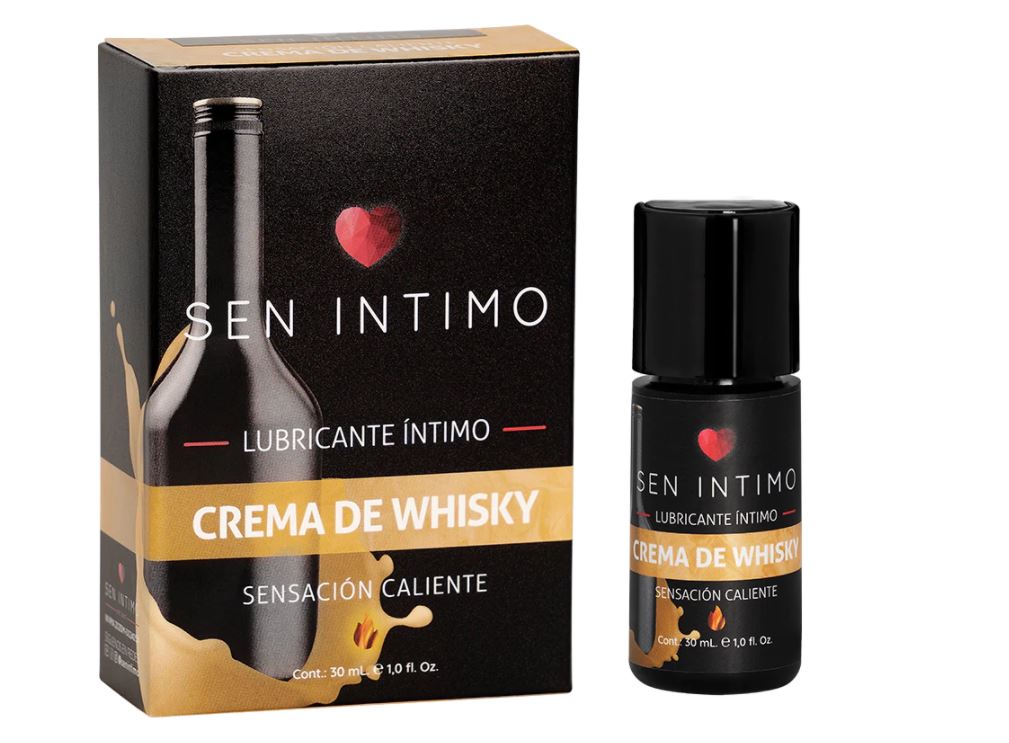 Lubricante Vaginal Caliente Crema de Whisky Sen Intimo De 1 Oz - Tu Erótica